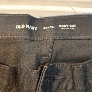 Old Navy Black Boot-Cut Jeans with Built-In Flex
